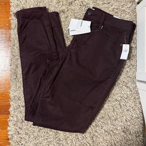 Old Navy Rockstar Super Skinny Sateen Pants size 12